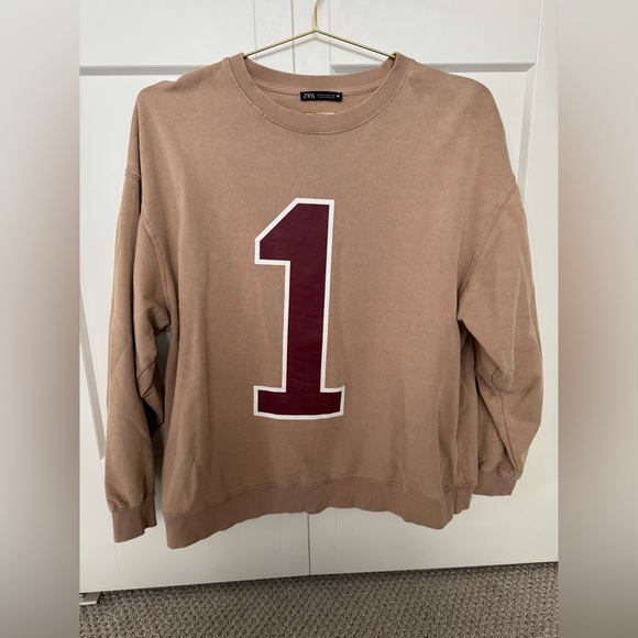 Zara University Collection Sweatshirt- Size Medium - Picture 2 of 4
